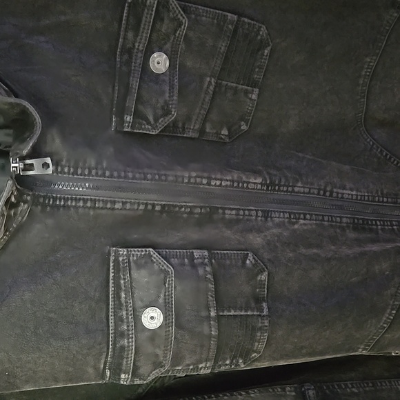 Buckle Black 3X men's coat - Picture 6 of 12